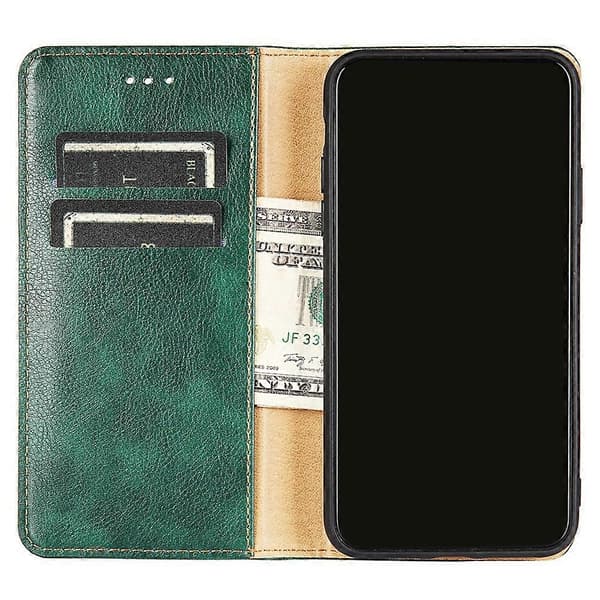For Xiaomi Redmi Note 11 4G (Qualcomm)/Redmi Note 11S 4G PU-skinn lommebokveske stativfunksjon magnet