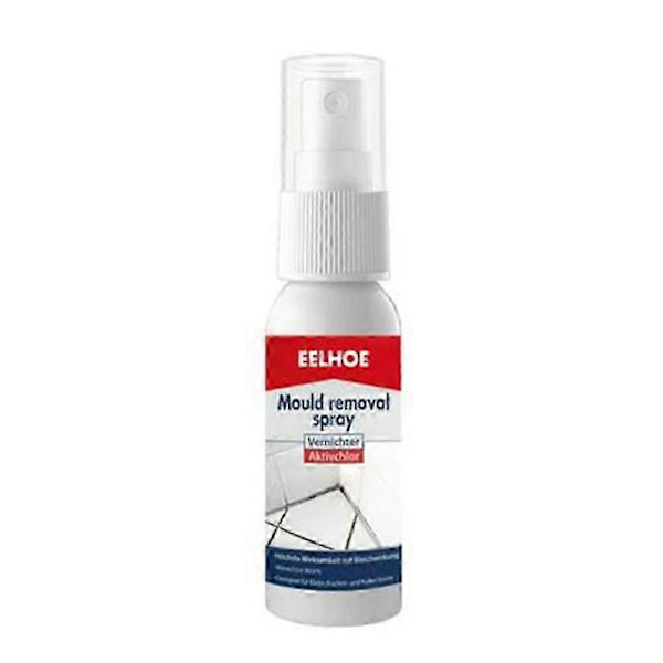 Husholdningsmuggfjerner Spray Muggrensemiddel Møbler Flisfjerning Gulv Vegg (30ml 1stk) A