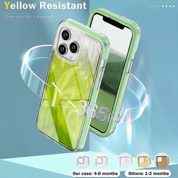 Til iPhone 11 Pro-deksel Støtsikkert PC+TPU-telefondeksel med gradient fjærmønster A