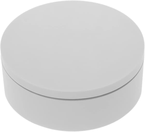 PrimeMatik - Elektrisk platespiller 12cm Hvit, Roterende plattform