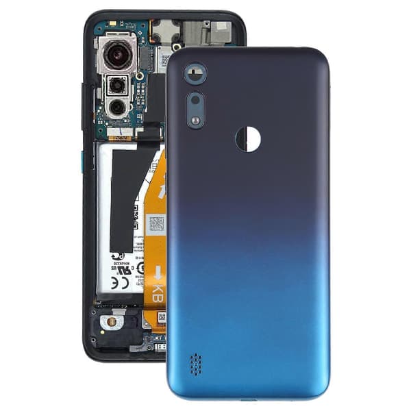Batteribaksida för Motorola Moto E6i XT2053-5 Blå