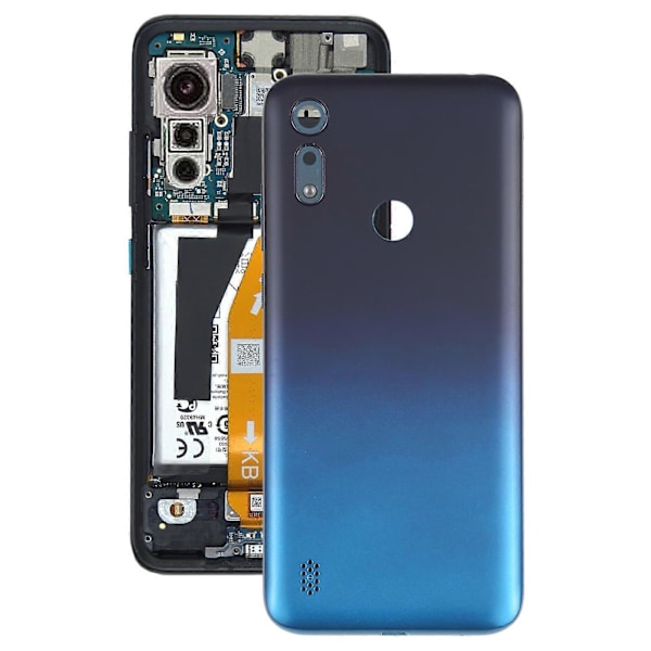 Batterideksel til Motorola Moto E6i XT2053-5 Blå
