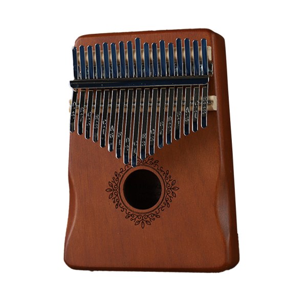 Kalimba tum piano 17 tangenter, bärbar Mbira finger piano gåvor