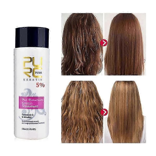 PURC brasilianske keratin hårbehandlinger 8% keratin glatning rensende z A