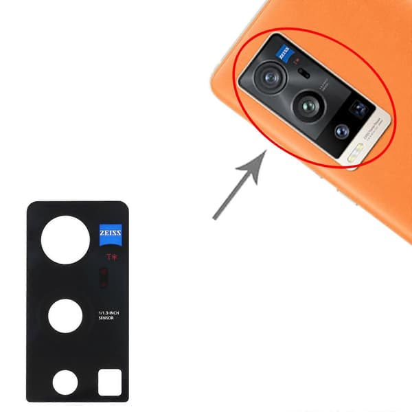 Til Vivo X60 Pro+ V2056A 10 stk. bagkameraobjektiv
