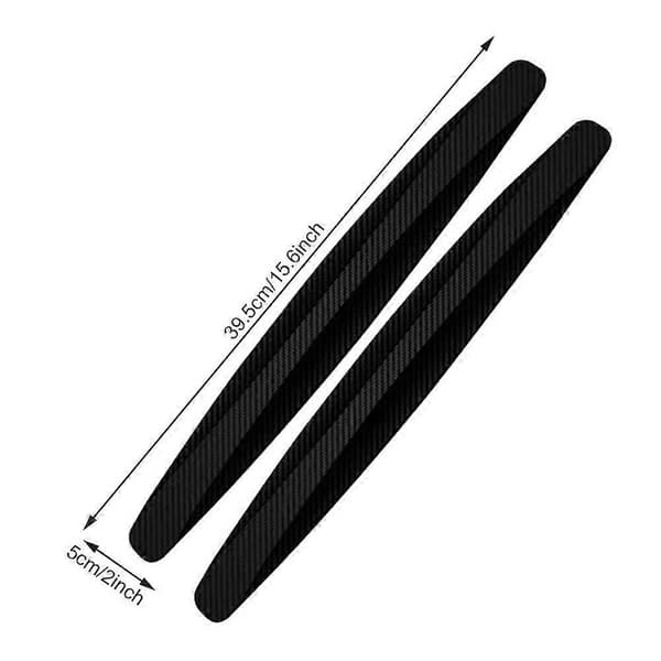 2PCS Skyddshörnskyddsremsor Kollisionsskydd Stötfångarskydd för bilar SUV:ar A
