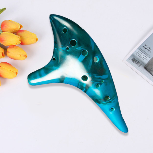 12 Hullers Sød Ocarina Graceful Form Potte Ocarina i Alto C