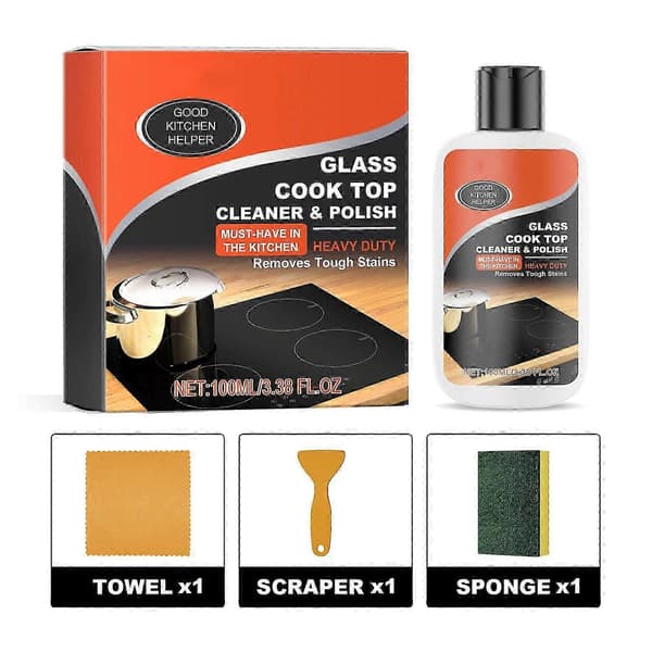 Glass koketopprens og polering 100ml A