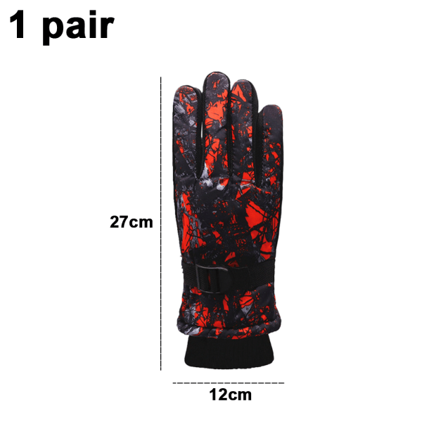 Winter Ski Gloves Waterproof Windproof Snow Gloves  Unisex