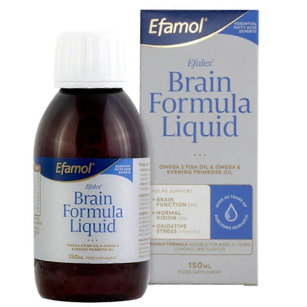 Efamol Efalex flydende citron og lime 150 ml A