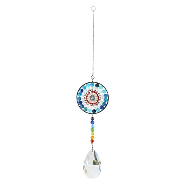 Mandala Ornament Krystal Daylighter Ornament med krystalkugle