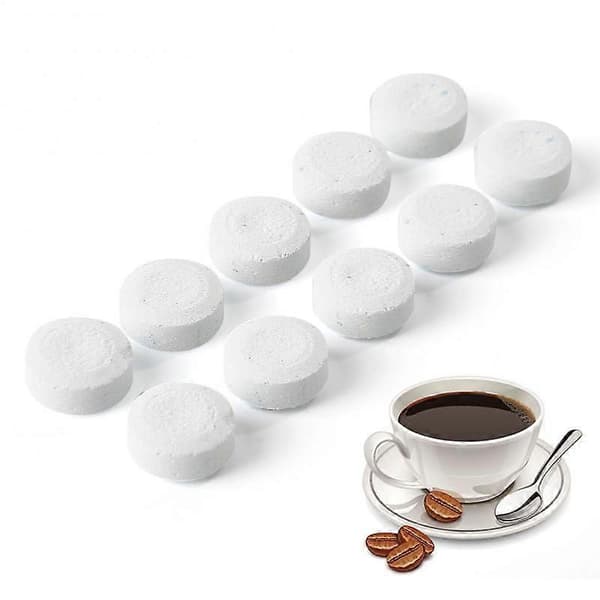 1/10/20 stk. Rengøringstablet til kaffemaskine, brusetablet, afkalkningsmiddel, effektiv