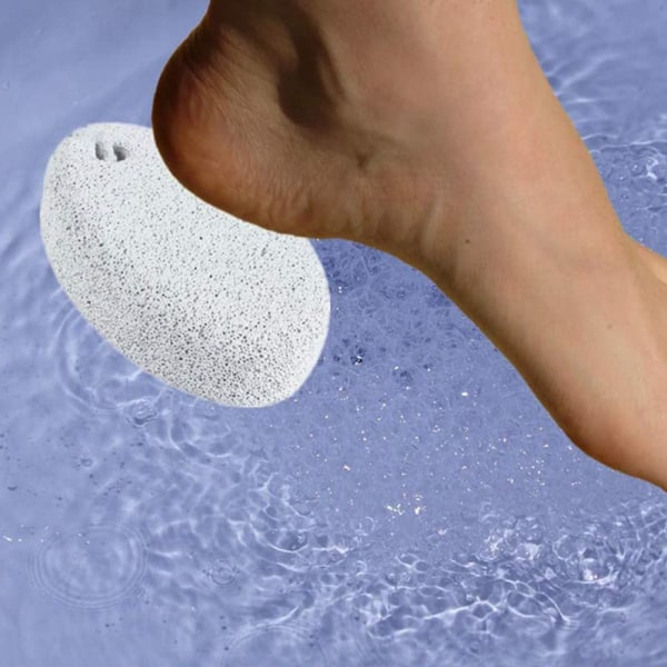 2 st Lava Pumice Sten Callus Remover för Fötter Hälar och