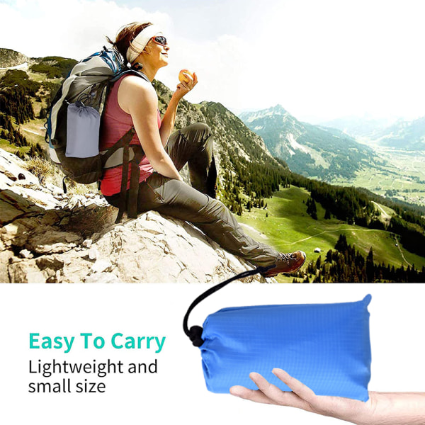 Picnic tæppe letvægts vandtæt gulvmåtte mini foldbar strand