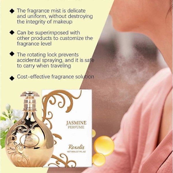 Parfym för kvinnor Jasmin Parfymspray Damdoft (1 st)