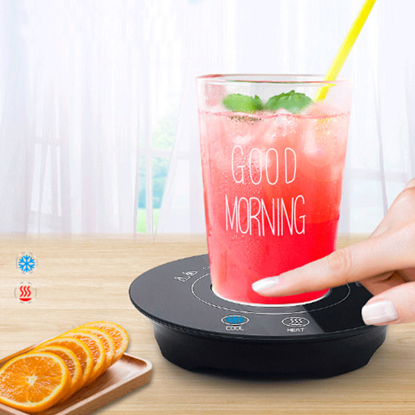 USB Elektrisk Opvarmnings- og Kølecoaster Kopmåtte Intelligent Kopvarmer til Hjem og Kontor