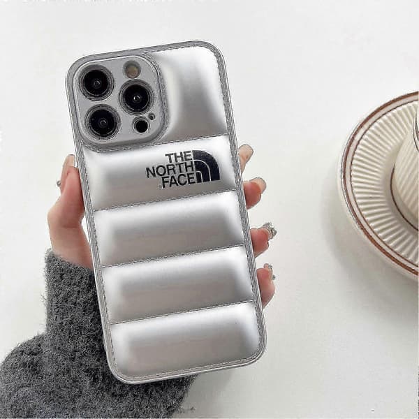 2025 Dunjacka-serie kompatibel med Apple 16Pro mobilskal anti-fall_lsmpk (silver, iPhone 15)