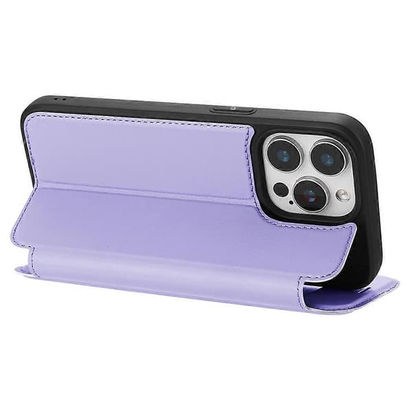 Til iPhone 14 Pro Max etui med magnetisk lukning, kortplads, læder flip telefoncover
