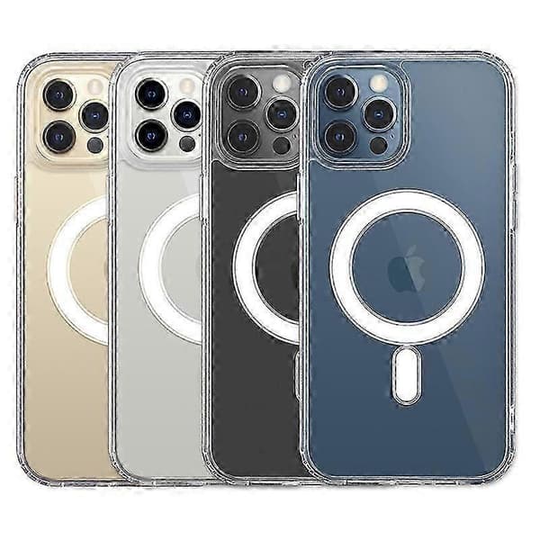Lämplig för iPhone 16 Pro mobilskal Apple 16 Pro MAX magsafe transparent magnetiskt mobilskal iPhone16pro