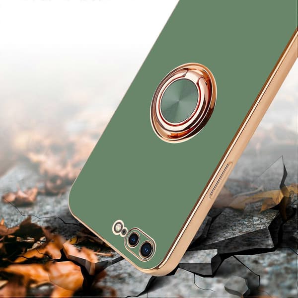iPhone 7 PLUS / 7S PLUS / 8 PLUS Deksel TPU Beskyttelsesdeksel - med Kamerabeskyttelse og Ring A