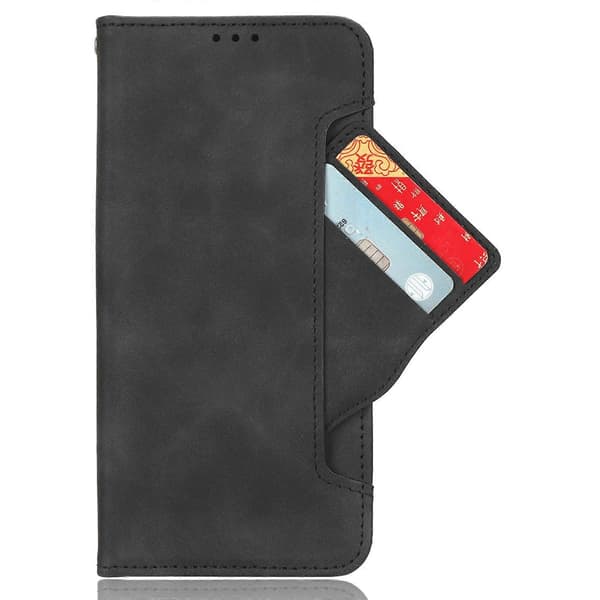 Til Samsung Galaxy Z Fold6 5G Etui Flere Kortpladser Læderpung Foldbart Telefoncover