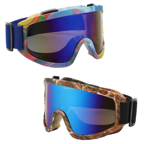 Bjergbestigning sportsbriller, udendørs vindtætte beskyttelsesbriller, voksen