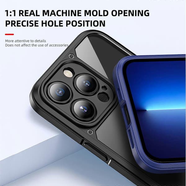 For iPhone 12 Pro Max null(Svart)