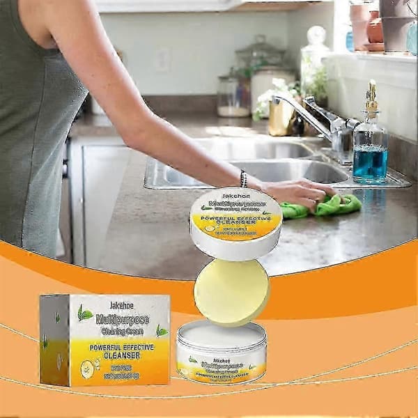 Power Paste, Scrub Mommy Applicator, Giftfri, Multifunktionell rengöringskräm A