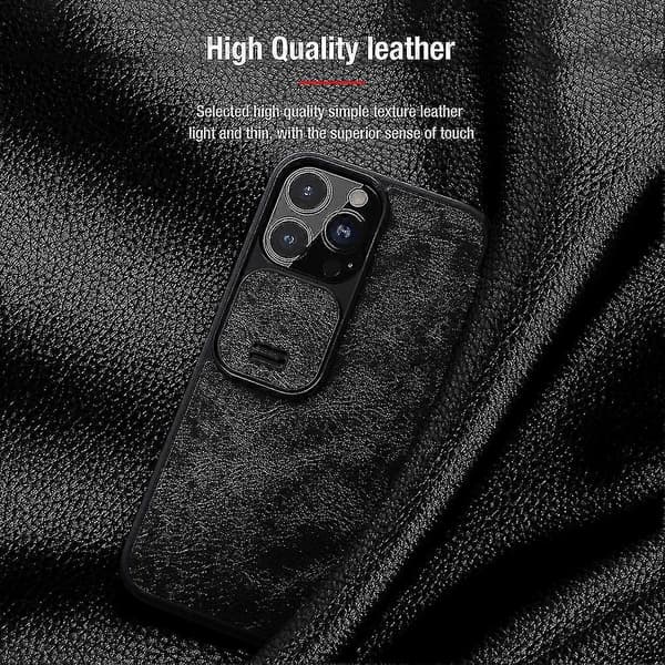 Nillkin Qin Series Pro läderfodral för iPhone 13 Pro Max