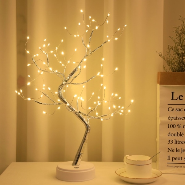 Bonsai trælys til værelsesindretning, æstetiske lys til at leve