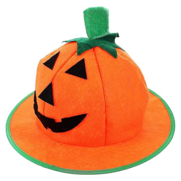 Gresskarhatt Rekvisitt Halloween Hodeplagg Opptreden Halloween Partyhatt Dekorasjon A