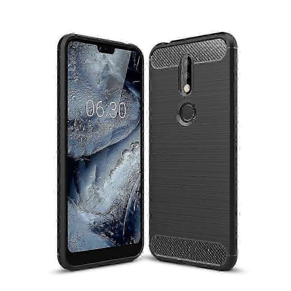 Mykt TPU-deksel til Nokia 7.1 (svart)