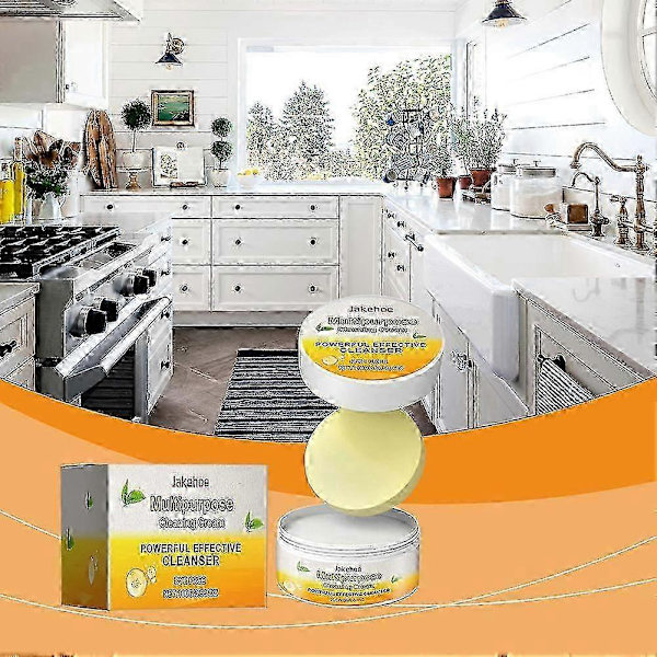 Power Paste, Scrub Mommy Applicator, Giftfri, Multifunktionell rengöringskräm A