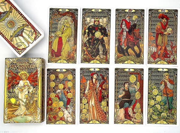 Coffret Le Tarot art nouveau A