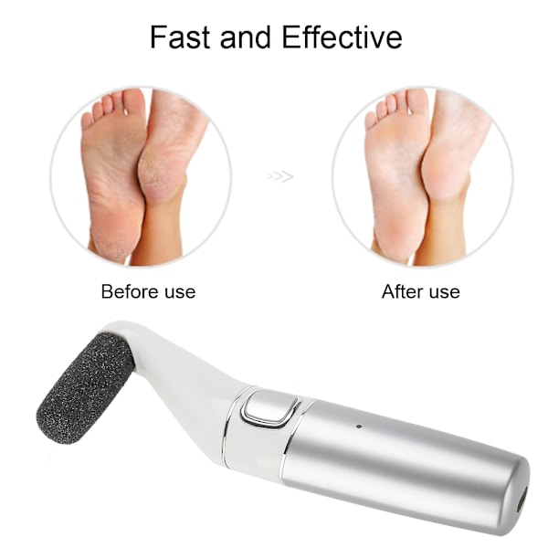 Electronic USB Foot Exfoliator File Dead Skin Cuticles Remover Scrubber Pedicure Device