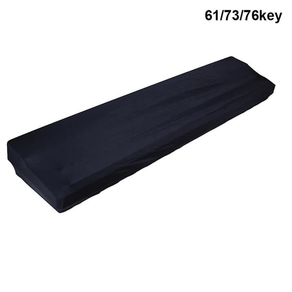 Elektrisk digitalt klaver keyboard cover støvtæt elastisk justerbart til 61 73 76 tangenter nyt A