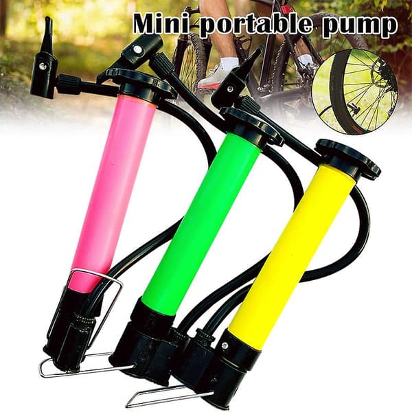 Bärbar minicykel manuell luftpump sfärisk däckluftpump högtryckscykel berg A