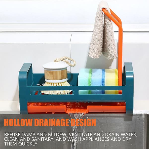 Diskbänk Svamphållare med Droppbricka Diskbänk Caddy Organizer A