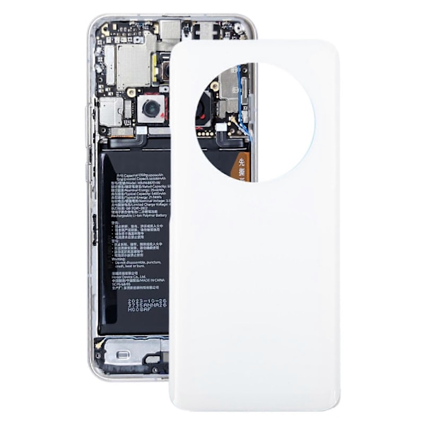 För Honor Magic4 Pro Batteribaksida Vit