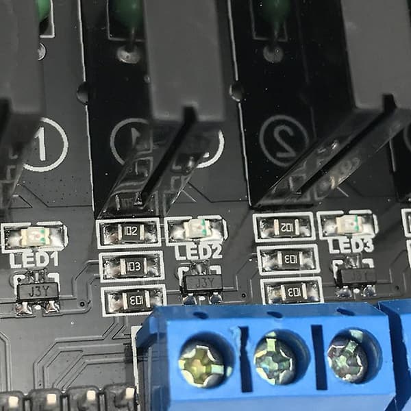 5V 1/2/4/8-kanals OMRON SSR G3MB-202P Solid State Relémodul Ny Style 1