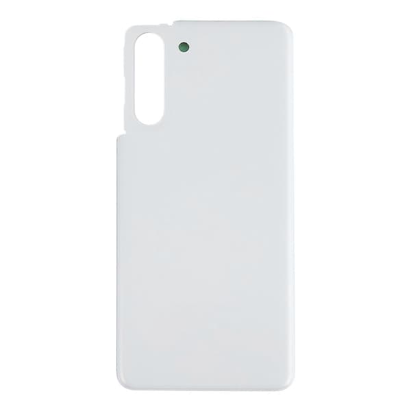 For Samsung Galaxy S21 Batteribakdeksel Hvit