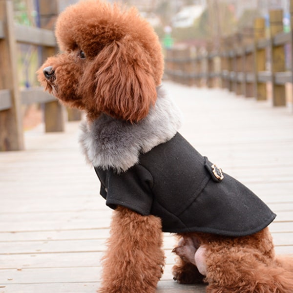 Pet Bikintosh Solid Hund Höst Vinterkläder Hundrock Hund