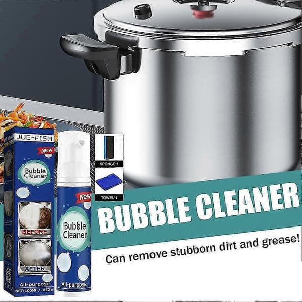 Universal skumspray - 2-pak boblerenser til effektiv rengøring (A 1 sæt) A