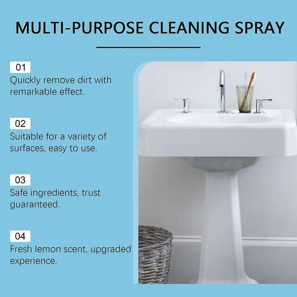 Jakehoe Multi-Purpose Cleaner - För vattenfläckar, väggfett, badrum och hushållsbruk A