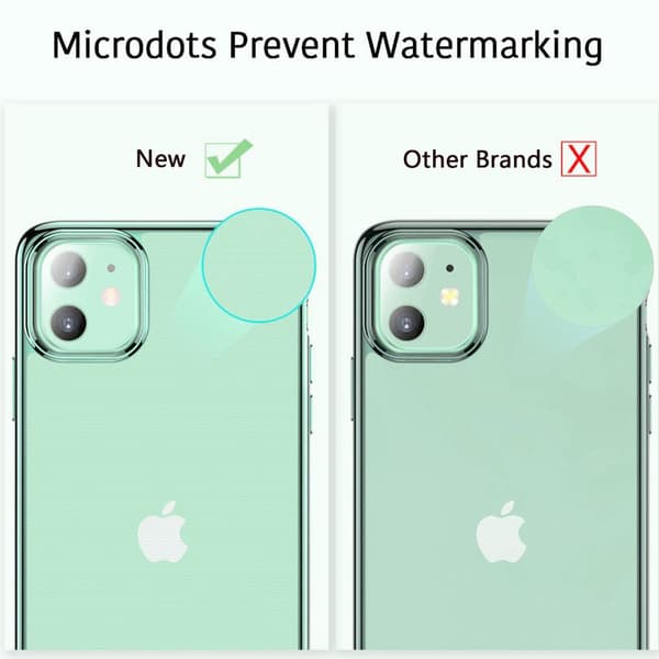 Viktig for iPhone 11-deksel, slank klar myk TPU, fleksibelt silikondeksel til iPhone 11 6,1-tommer – grønn