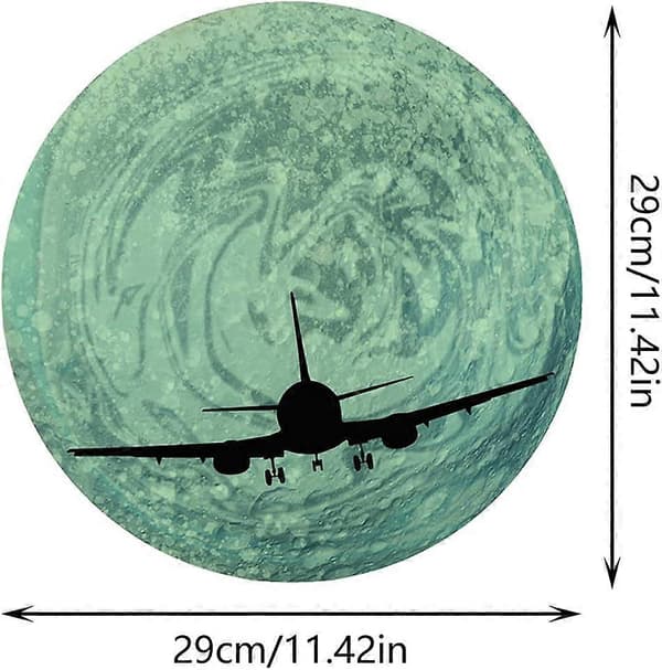 Glow in The Dark Wall Decals, DIY Moon Luminous Wall Stickers, Home Decor for Ceiling, Decals A