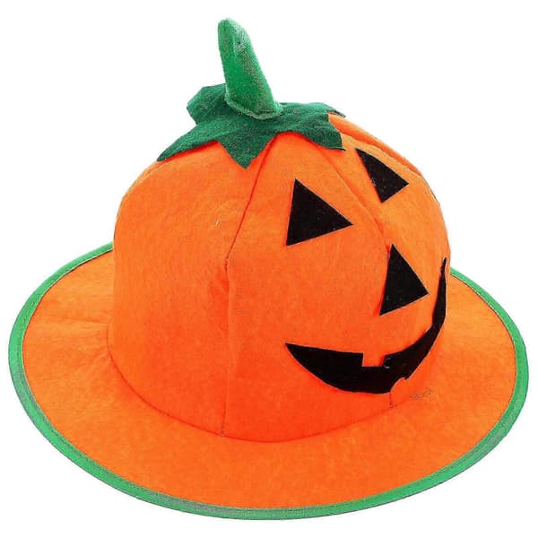 Gresskarhatt Rekvisitt Halloween Hodeplagg Forestilling Halloween Party Hatt Dekorasjon A