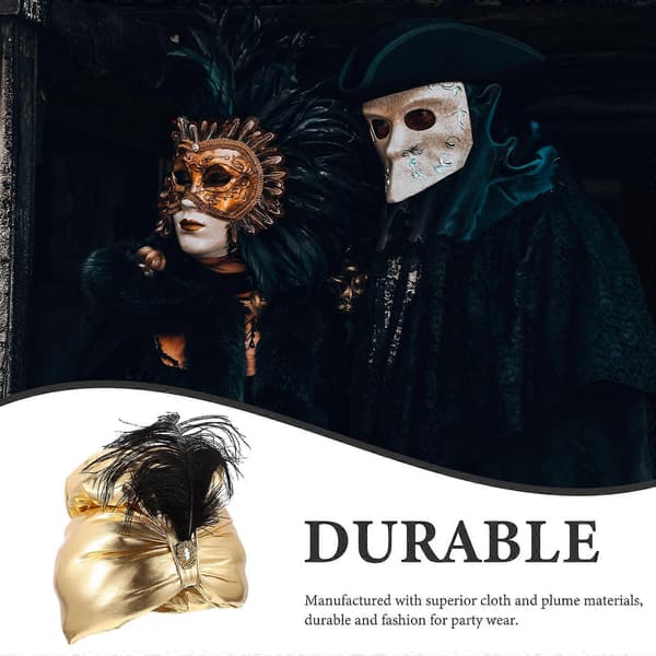 Arabialainen sulkahattu Halloween-juhliin A
