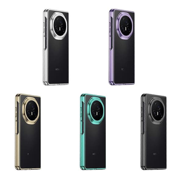 6D Galvanisert PC-telefondeksel (sølv, for Honor Magic V3)