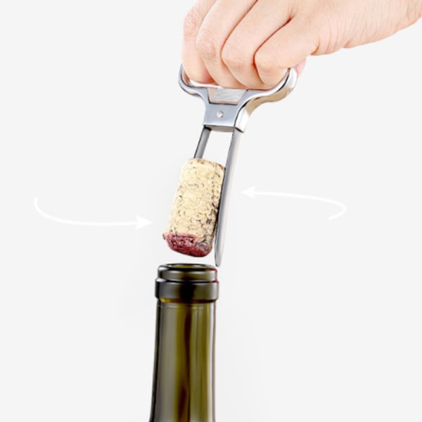 Korktrekker Vinflaske Ølåpner To-pinnet Korktrekker med